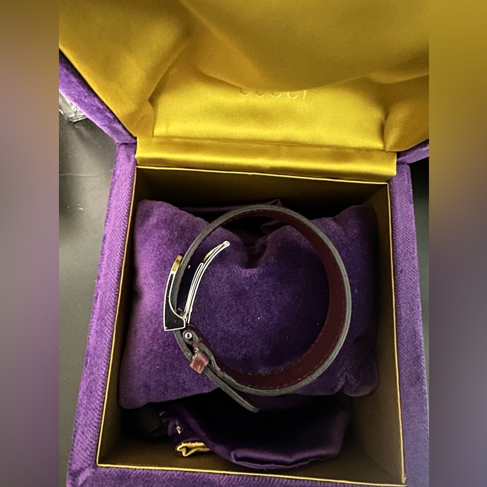 Gucci leather bracelet - Picture 4 of 6